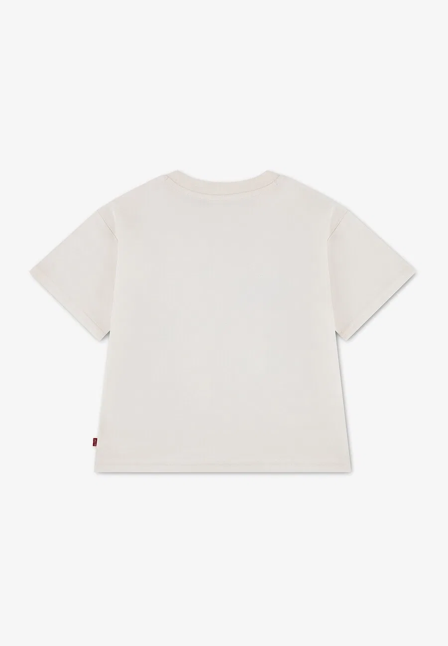 Детская футболка Levi's Kids 'POLAROID' цвета экрю — фото 2