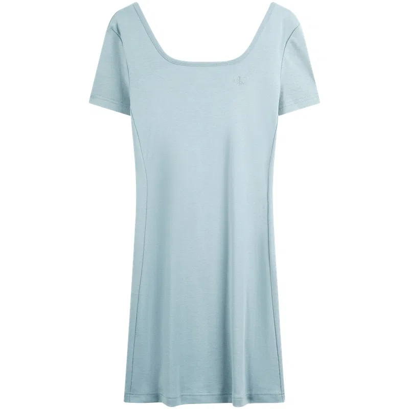 Платье с коротким рукавом Calvin Klein, Wave Green
