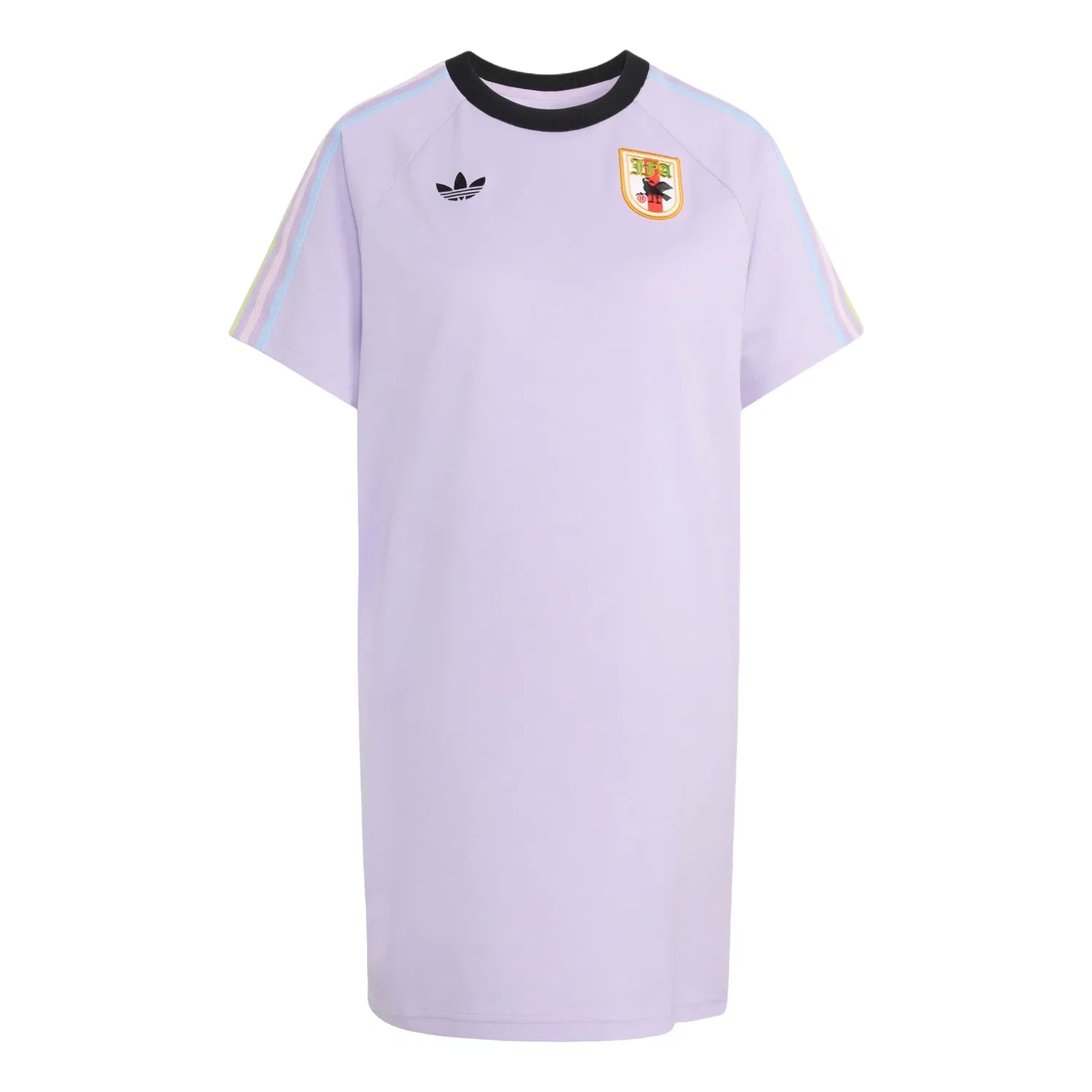 Женское платье для футбола с принтом Purple Glow Adidas, фиолетовый