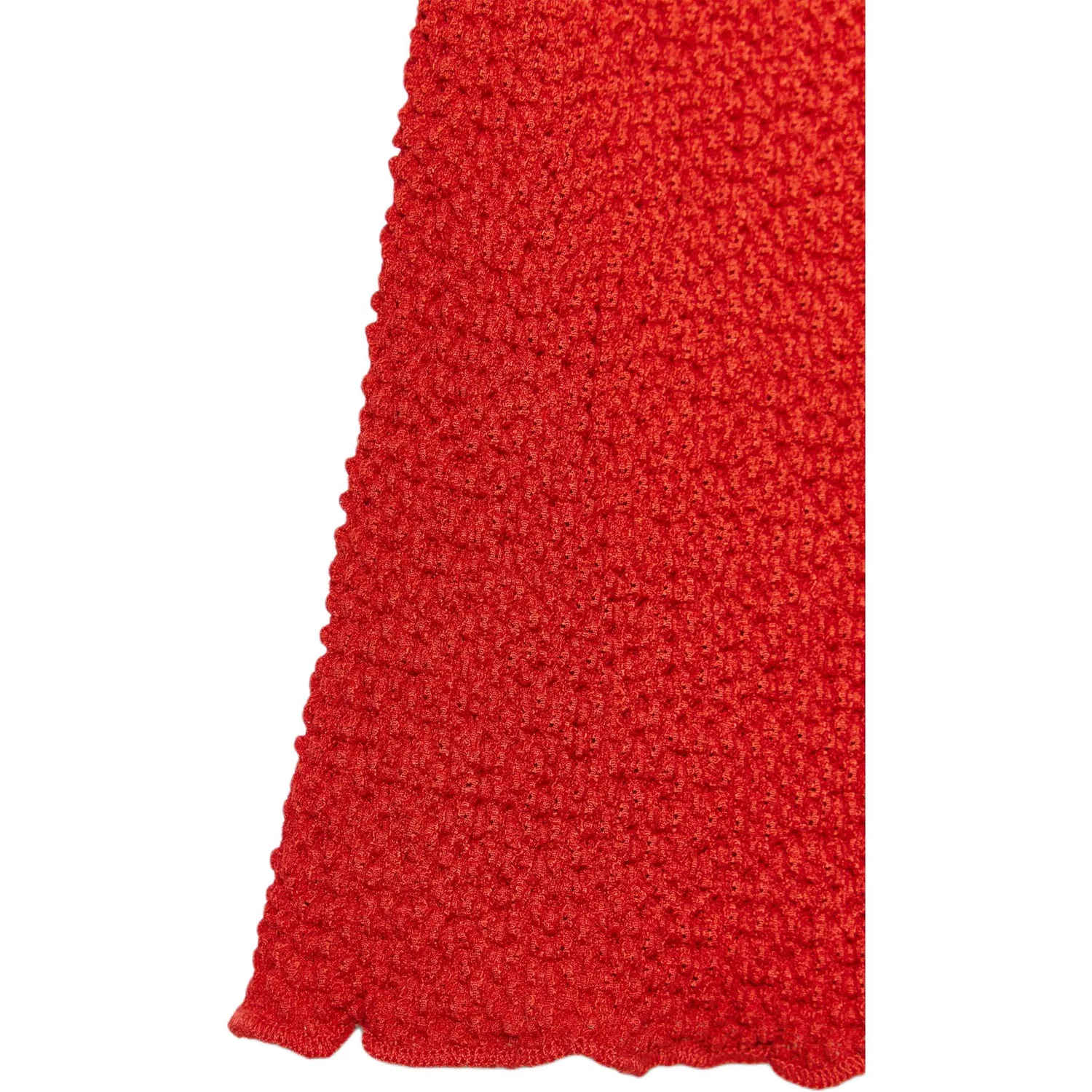 Женская юбка миди с длиной до щиколотки Dark Red ZARA, Темно-красный — фото 4