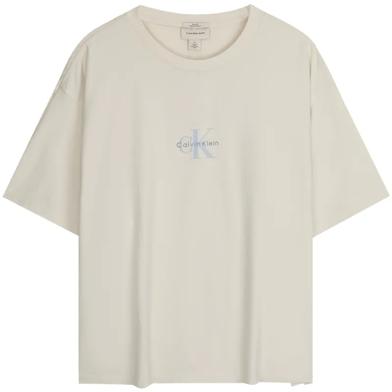 Футболка мужская с круглым вырезом Calvin Klein, YAS-Ivory