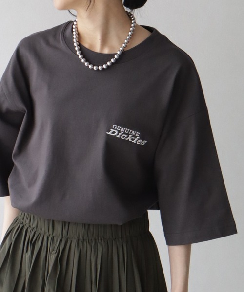 

Футболка свободного кроя с вышитым логотипом Dickies