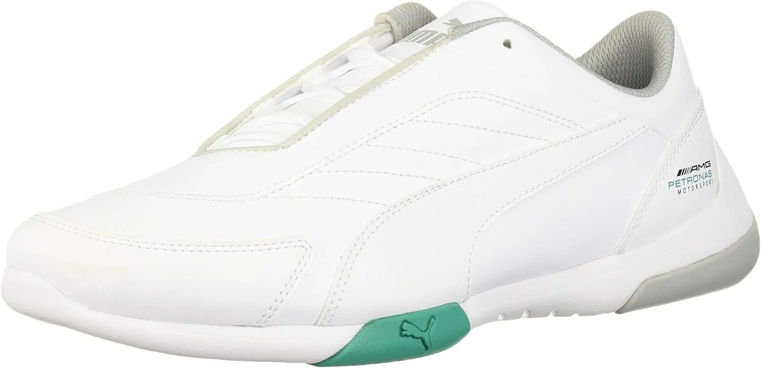 Кроссовки Puma Mercedes Kart Cat - белые - размер 40 EU