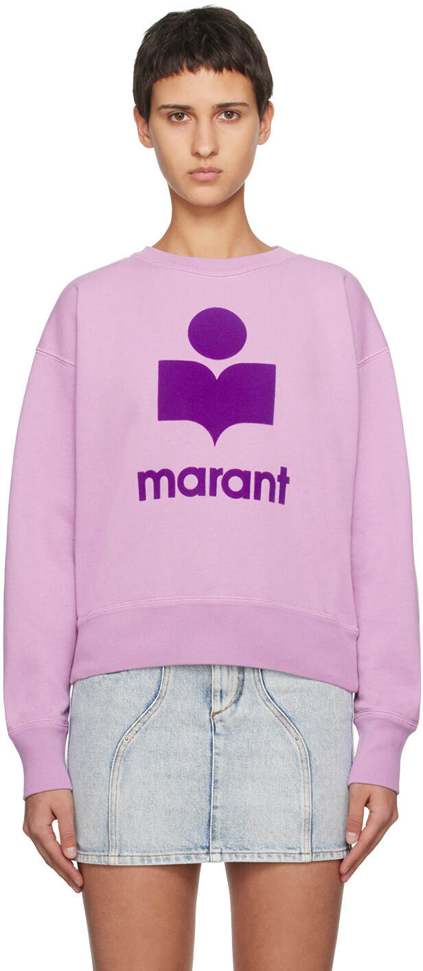 

Фиолетовый свитшот Mobyli Isabel Marant Etoile