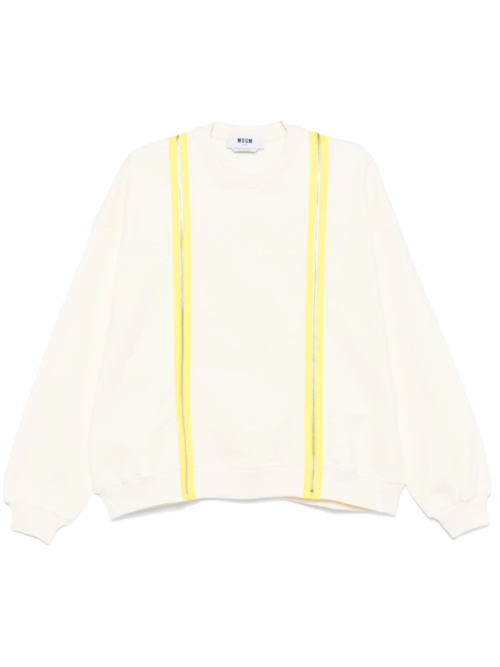

Толстовка с молниями MSGM, нейтральный