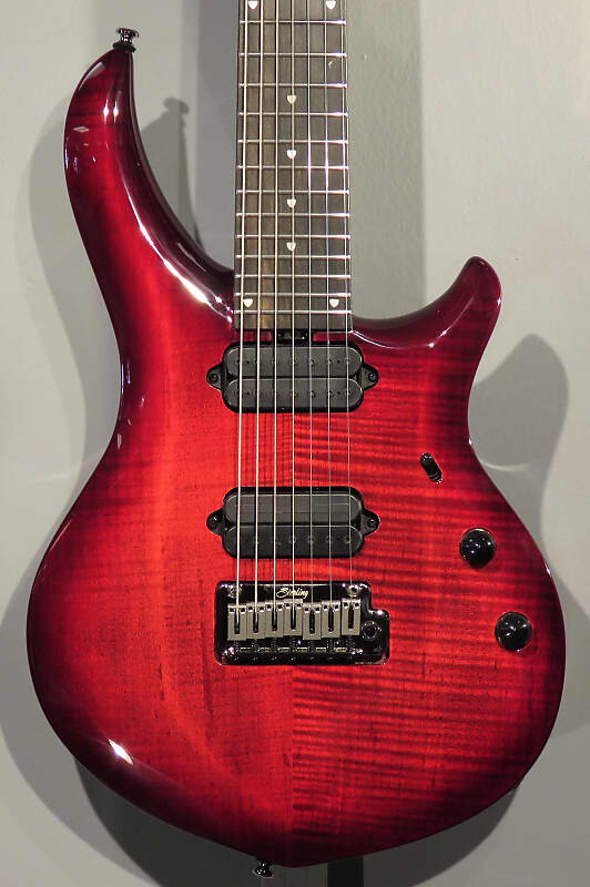 

Электрогитара Sterling Majesty X Dimarzio 7 2021 Royal Red w/Sterling Gig Bag