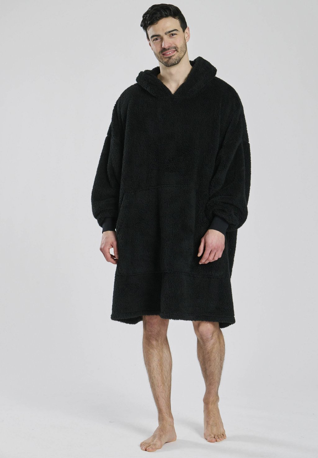 

Ночная рубашка SHERPA SNUGGLE HOODIE Loungeable, черный