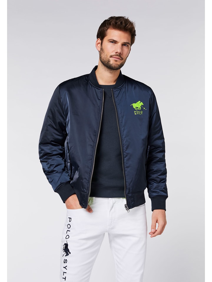 

Куртка Polo Sylt, цвет dunkelblau/grün