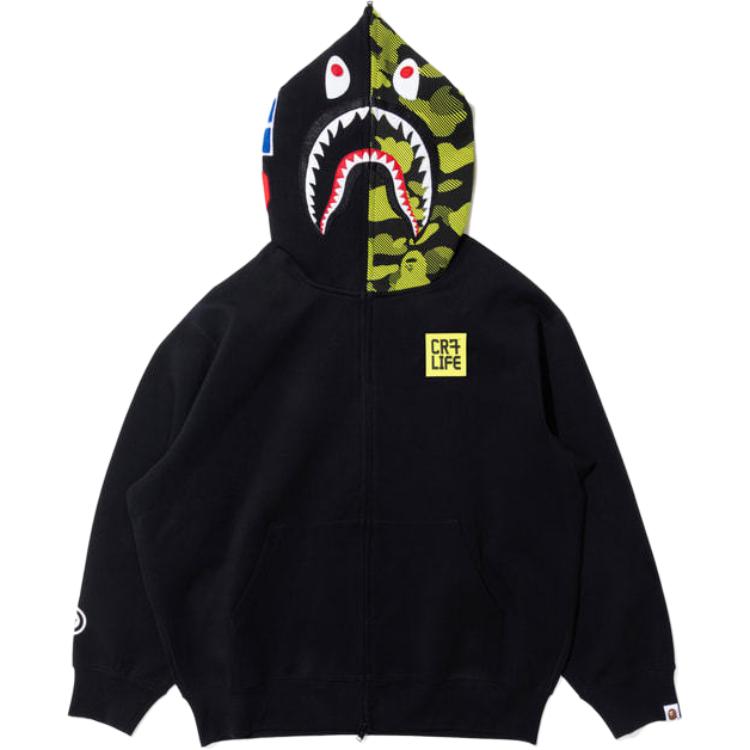 

CR7 LIFE CR7 LIFE Collaboration FW25 Толстовка Мужская A BATHING APE, черный