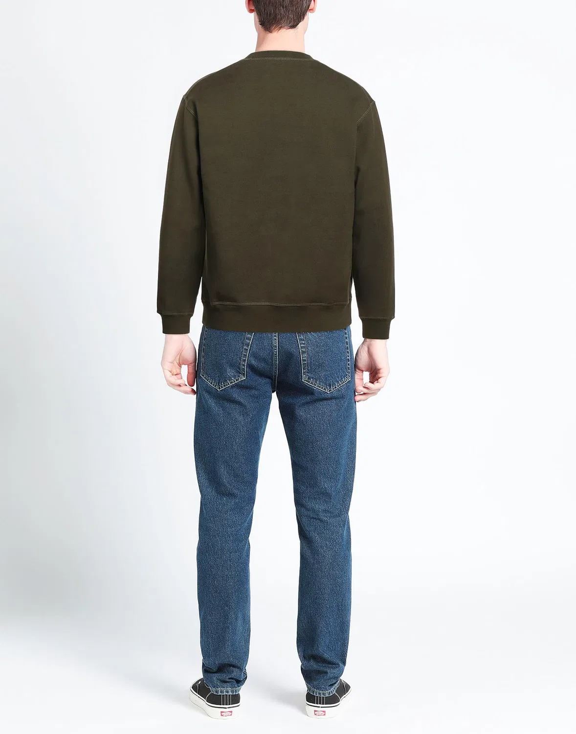 Свитшот флисовый Military green DSQUARED2 — фото 3