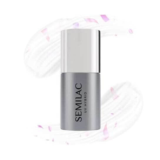 

Для гибридных лаков Flower Flakes 7 мл T23 Semilac Matte Top, Silcare