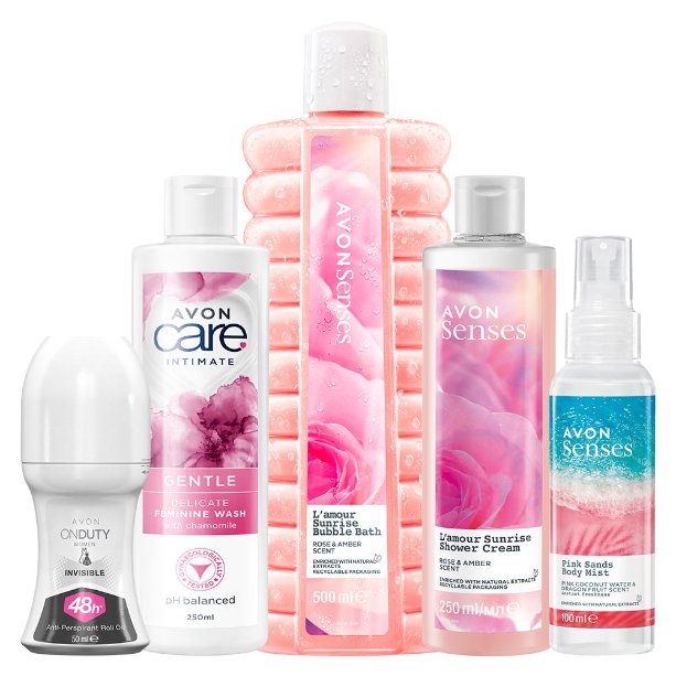 

Avon, Набор косметики по уходу, 5 шт.