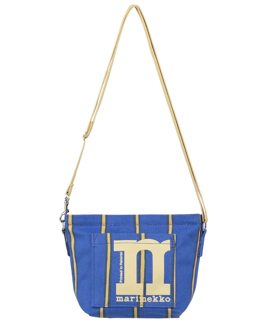 

Маленькая поясная сумка Marimekko Mono Mini Puhveli, синий