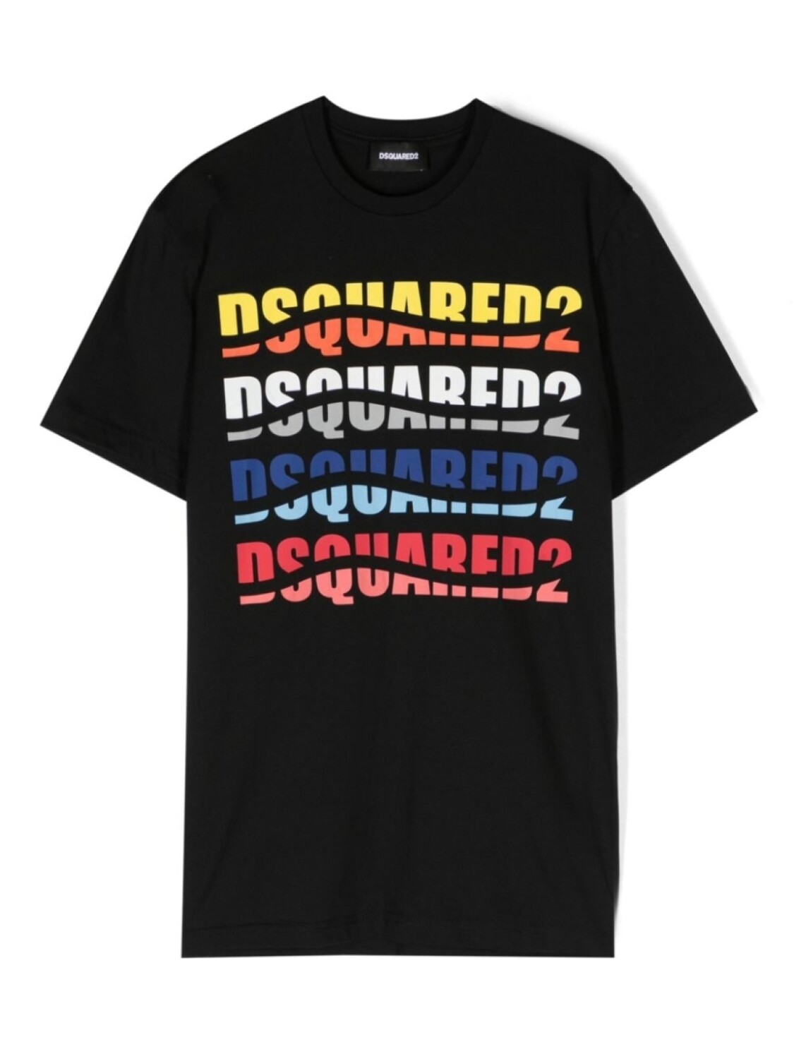 

Dsquared2 футболка с логотипом, черный