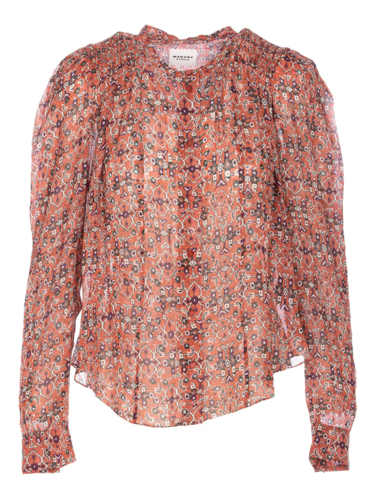 

Рубашка MARANT ÉTOILE с узором, красный