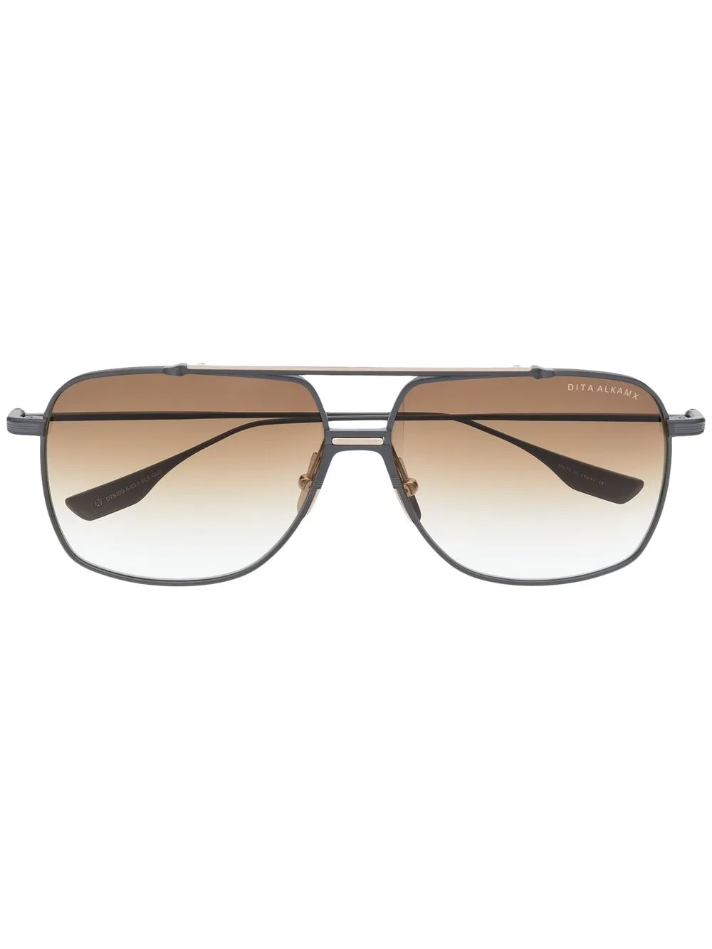 

Солнцезащитные очки-пилоты Alkamx Dita Eyewear, серый