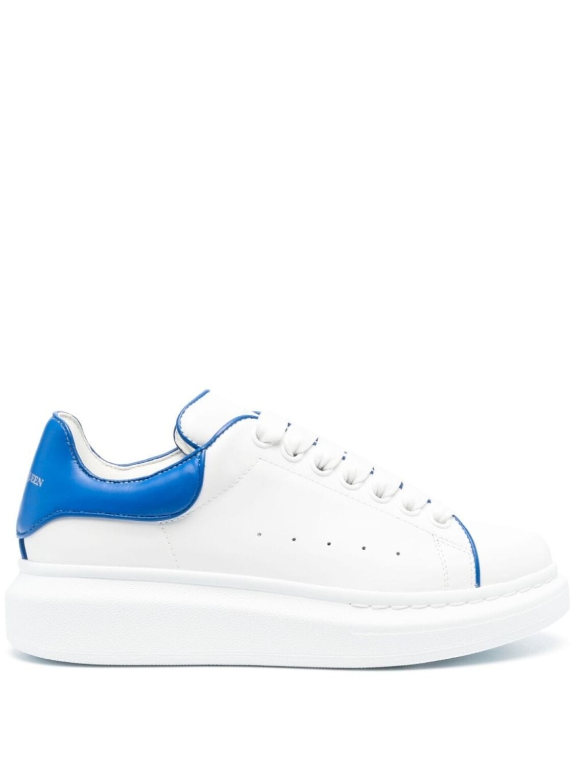 

Кроссовки Alexander McQueen Oversized 733003WHJE5, белый/синий