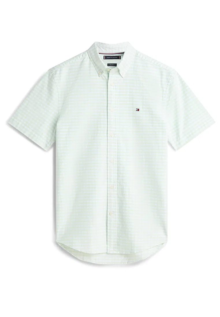 Рубашка оксфорд в клетку, Heritage, TH Mainline Tommy Hilfiger, зеленый — фото 4