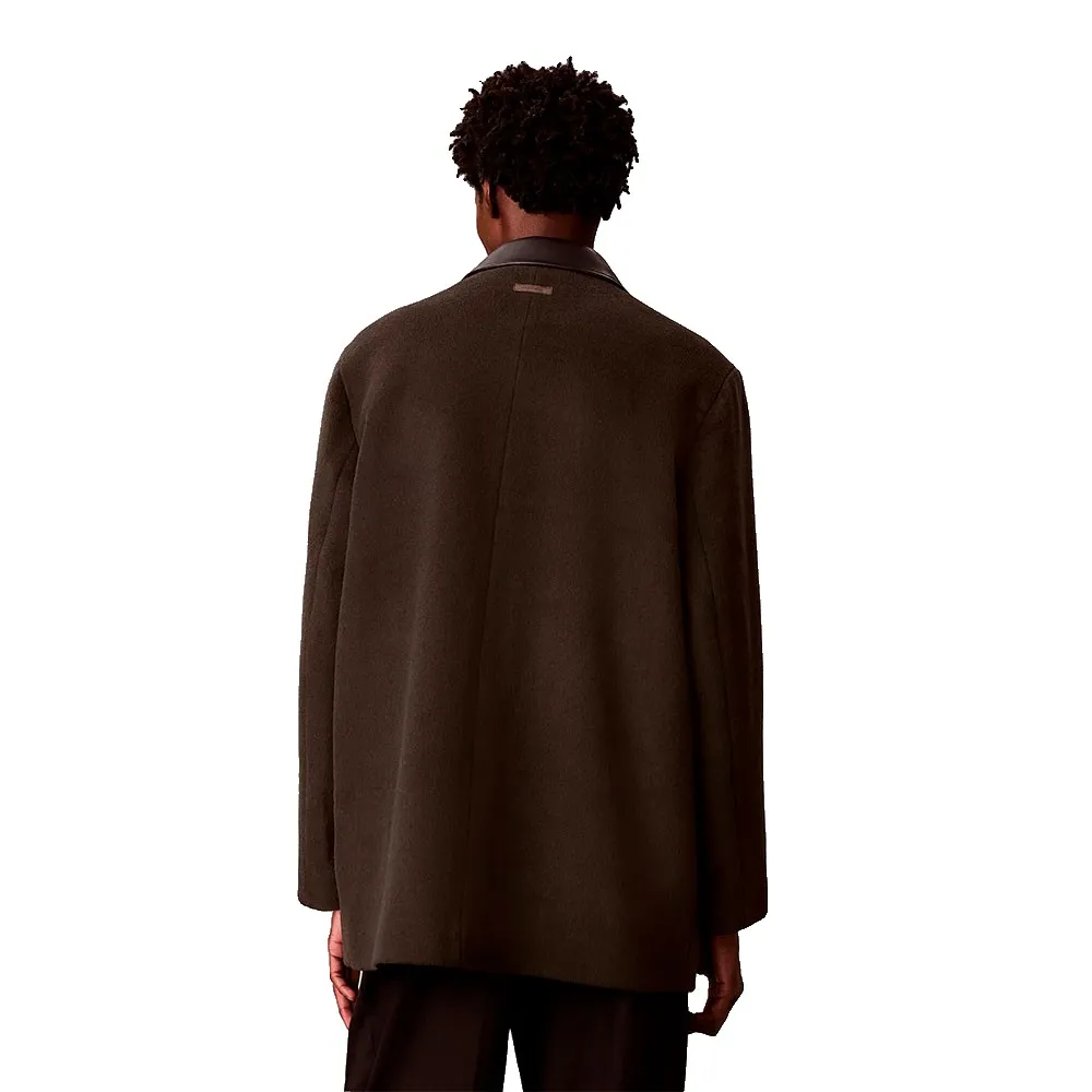 

Пальто Calvin Klein Melton, коричневый