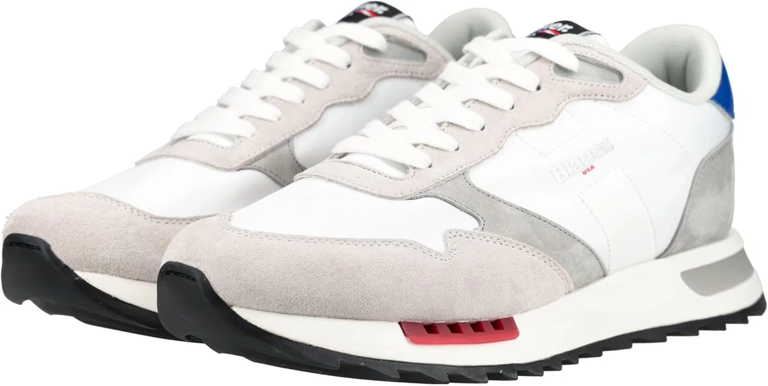 Мужские кроссовки Blauer Ryder S6RYDER01/NYS, White White Grey — фото 3