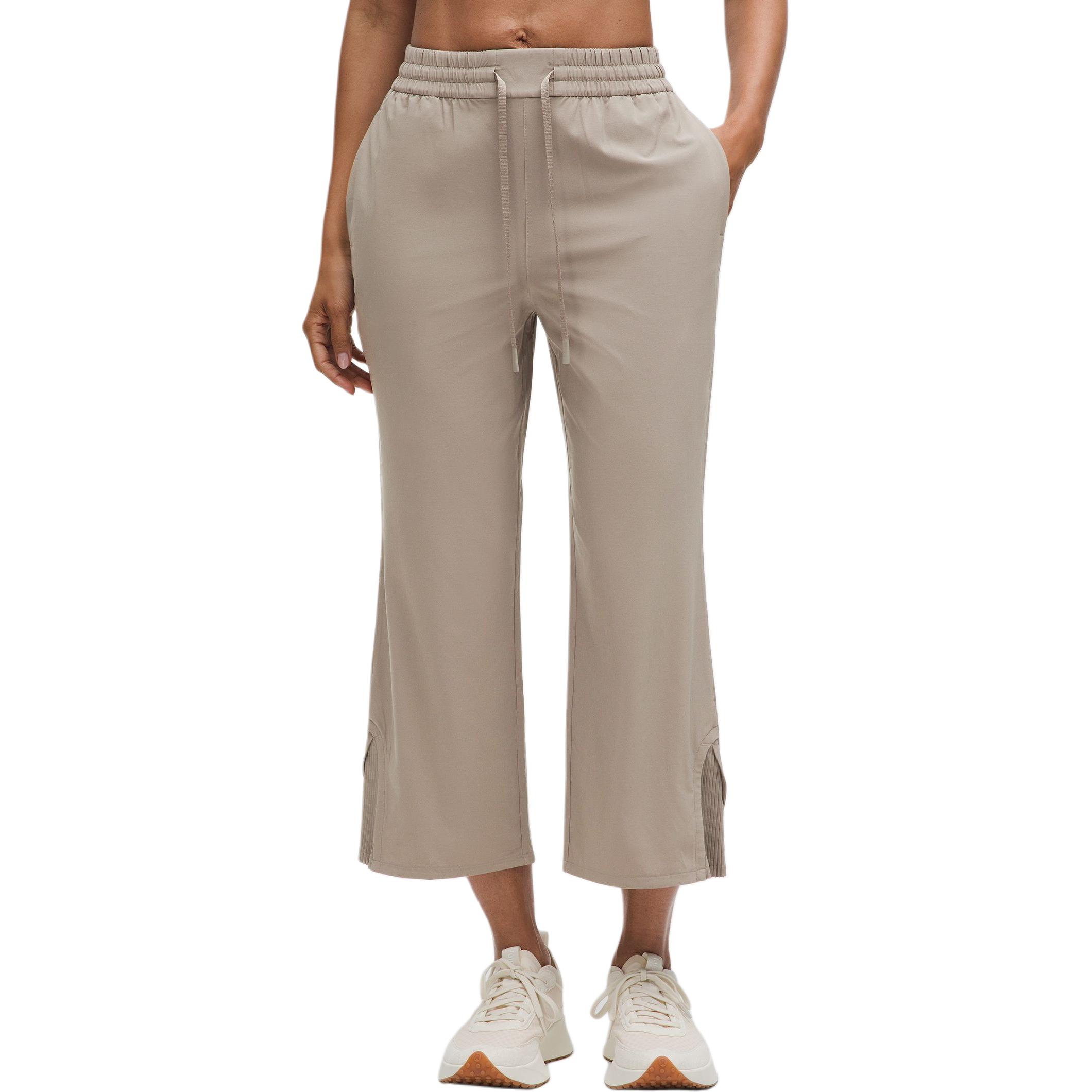 

Женские повседневные брюки PleatedSwift Lululemon, серый