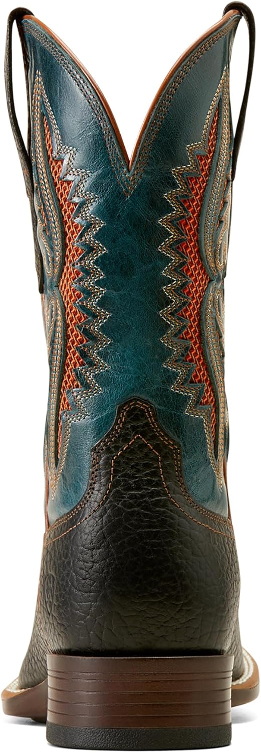 Мужские ковбойские сапоги Ariat Rowder VentTEK 360, черный/бирюзовый — фото 2