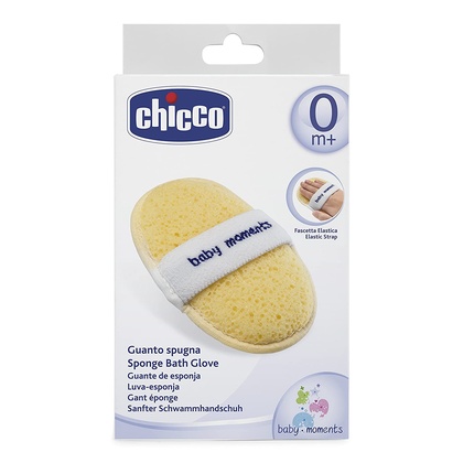 

Перчатка-губка для купания Baby Moments 0M+ Chicco