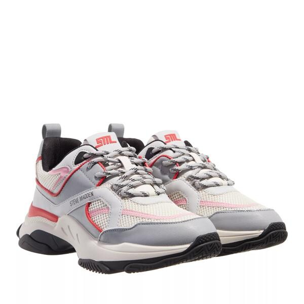 

Кроссовки melt down sneaker grey/red Steve Madden, серый