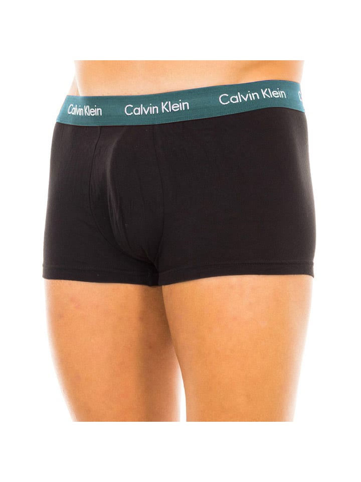 

CALVIN KLEIN UNDERWEAR Комплект из 3 штук: боксерские шорты черного/темно-зеленого цвета