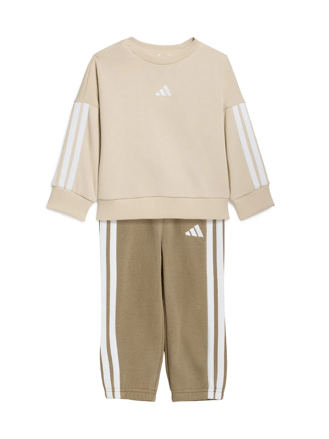 Спортивный костюм Adidas Sportswear Essentials кремового цвета