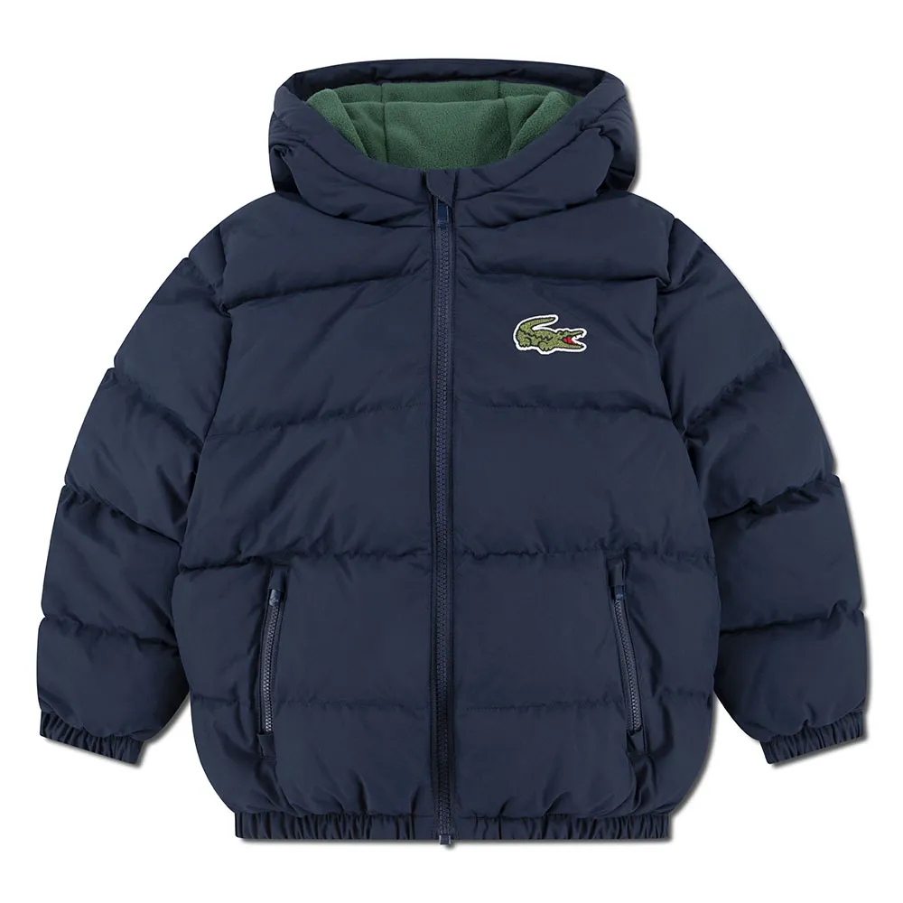 

Куртка Lacoste Kids Core Puffer, синий