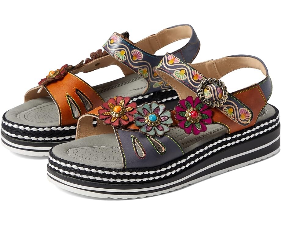 

Сандалии L'Artiste by Spring Step Laga, цвет Navy Multi