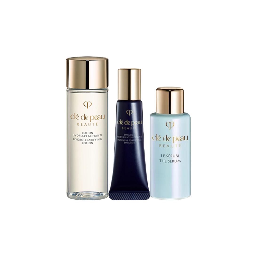 

Наборы для путешествий/пробники унисекс Clé De Peau Beauté, Essence Water (Refreshing) 30ml + Night Repair Lotion 12ml + Revitalizing Essence 7ml
