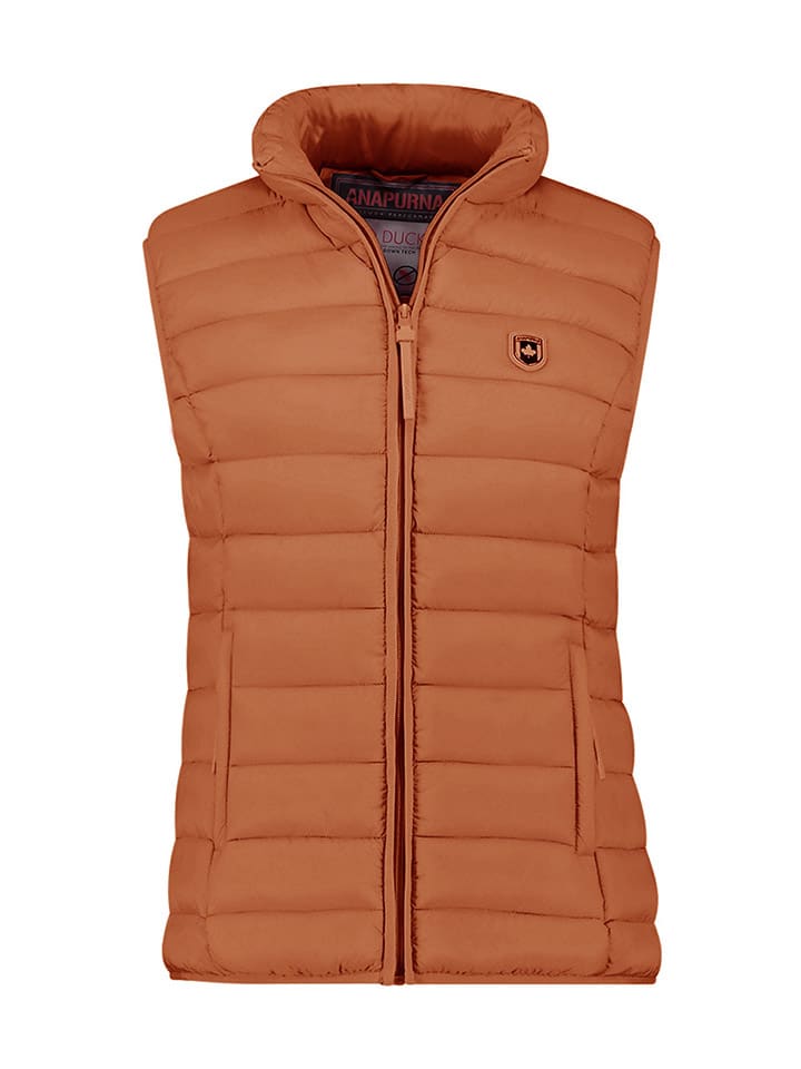 

ANAPURNA Стеганый жилет «Вакиталана» верблюжьего цвета