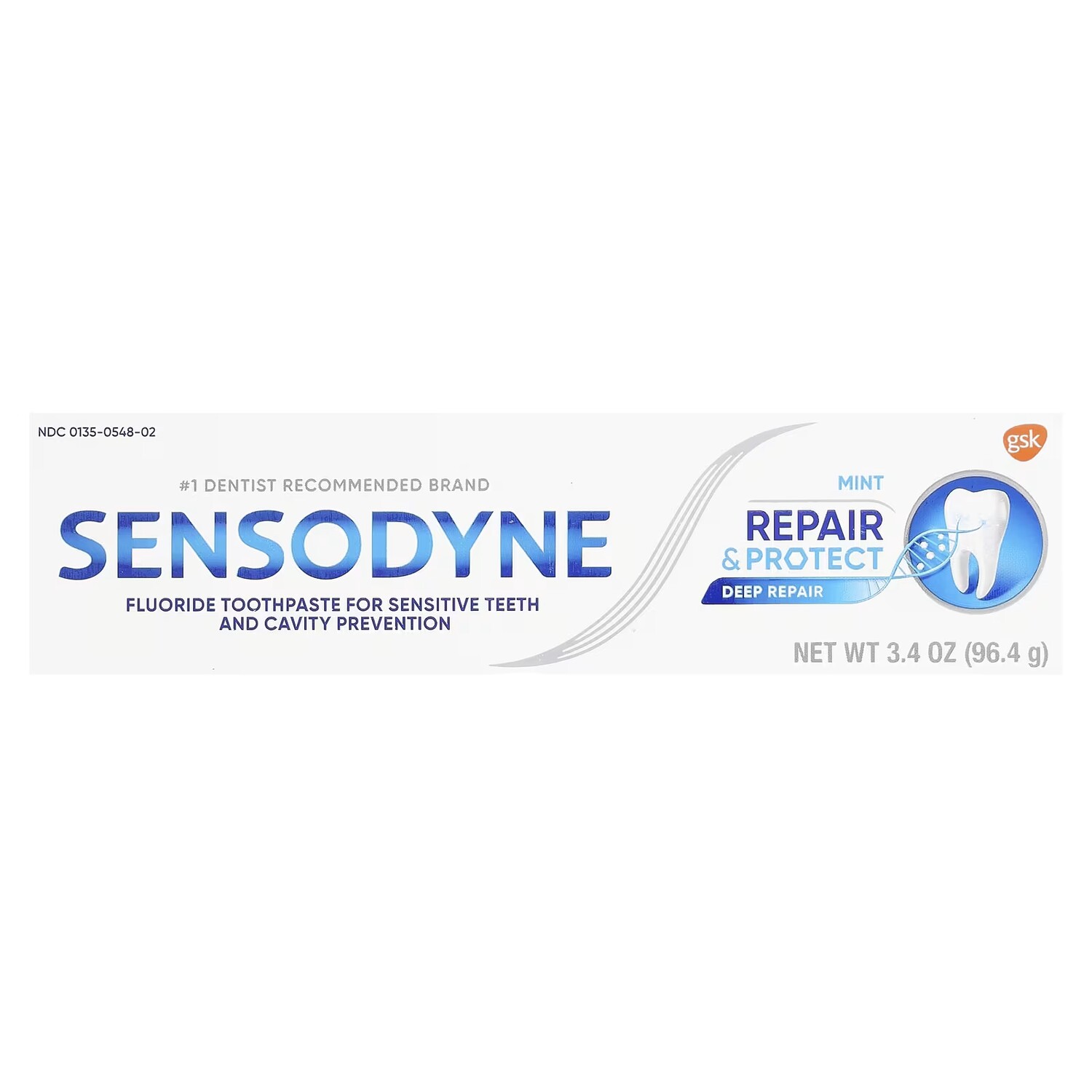 Зубная паста Sensodyne для чувствительных зубов с мятой, 96,4 г — фото 2