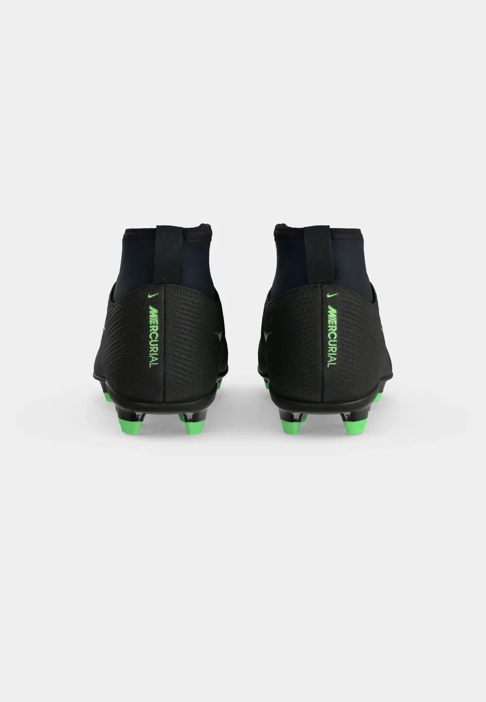 Футбольные бутсы Mercurial Superfly 11 Club FG/MG унисекс - для искусственной травы Nike Performance, Black/Illusion Green — фото 4