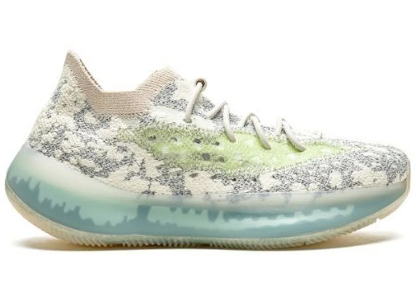 Детские кроссовки Lifestyle с принтом Adidas Yeezy Boost 380, Alien Blue RF