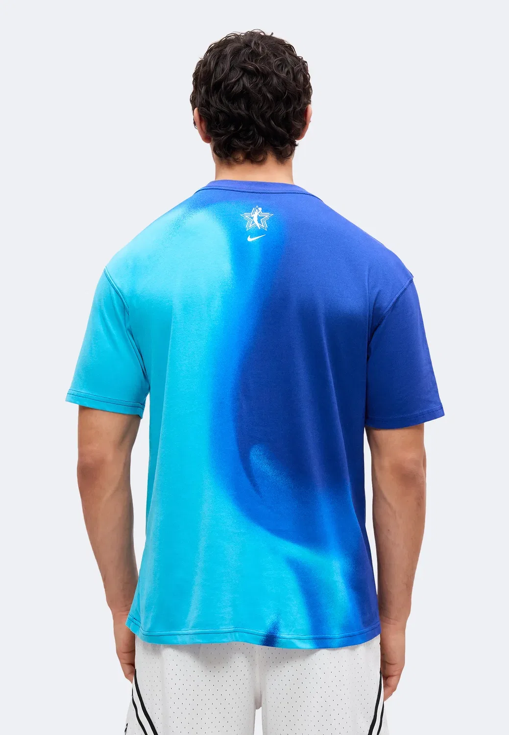 Футболка NBA WNBA унисекс - спортивная футболка Nike Performance, Rush Blue/White — фото 2