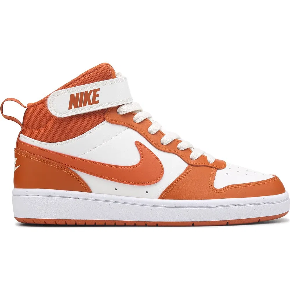 Детские кроссовки Kids' Court Borough средней высоты Nike, Sail/Brown — фото 2