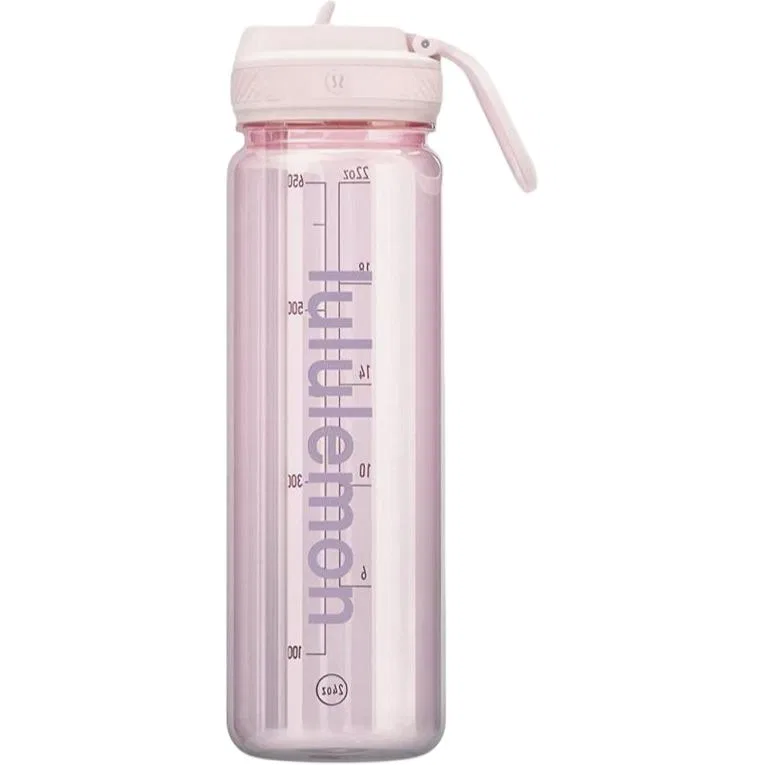 Пластиковая кружка Lululemon, 710 мл, Pink Purple