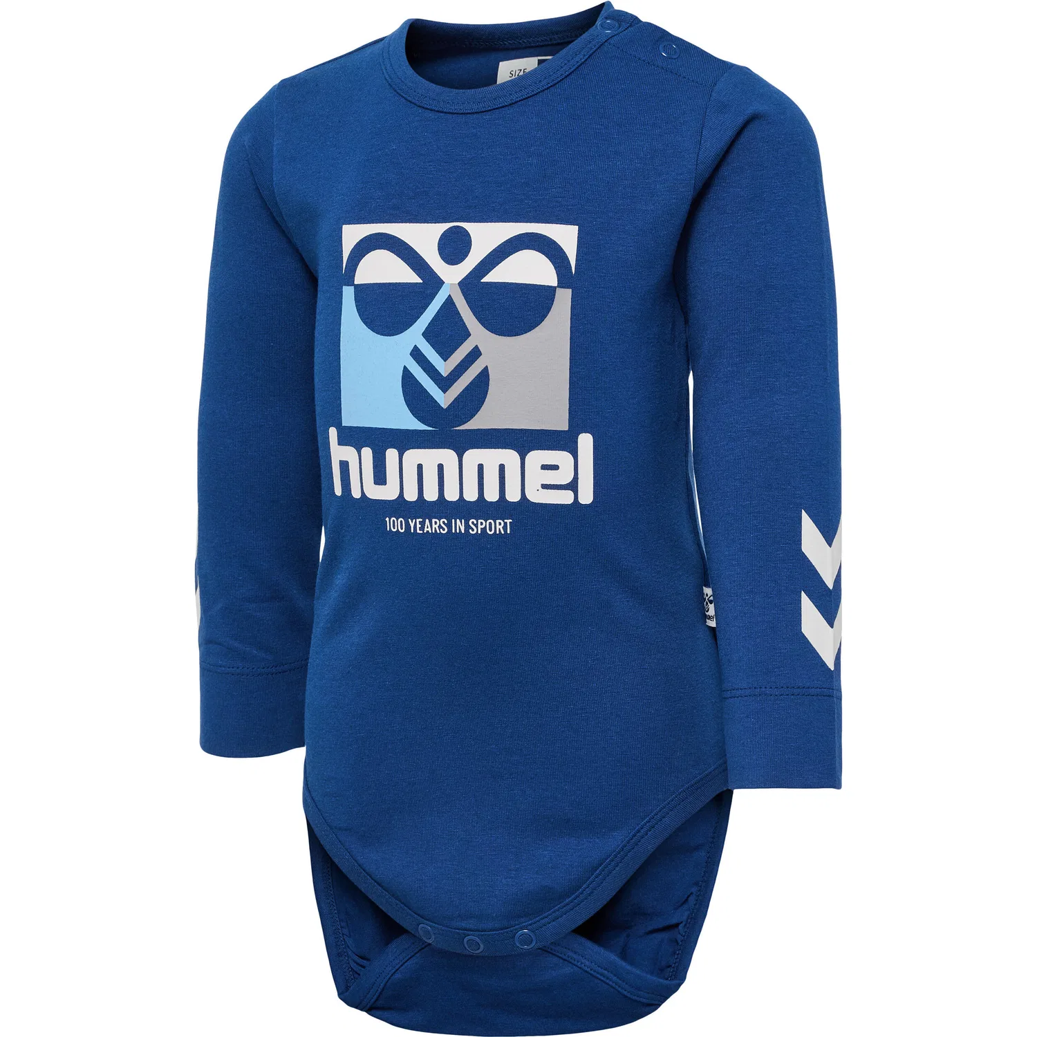 Детский боди с длинным рукавом Ouen Hummel, Blau Navyblau — фото 2
