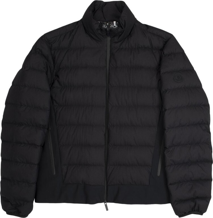 

Куртка Moncler Moguy Full Zip Jacket 'Black', черный