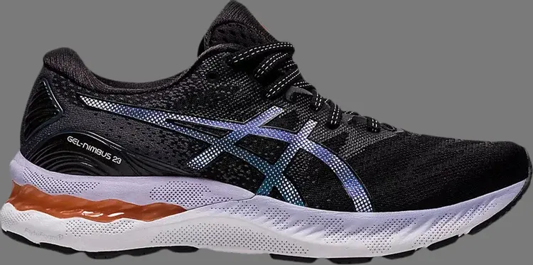 

Кроссовки wmns gel nimbus 23 'black carrier grey' Asics, черный
