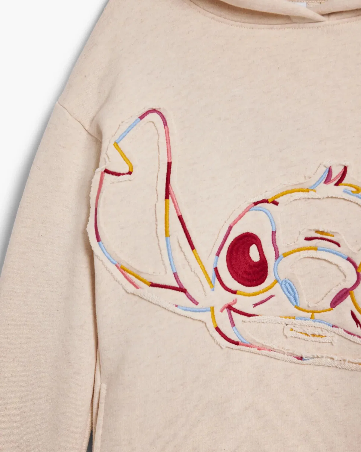 Детское платье-свитшот для девочек Stich Desigual, Crema — фото 3