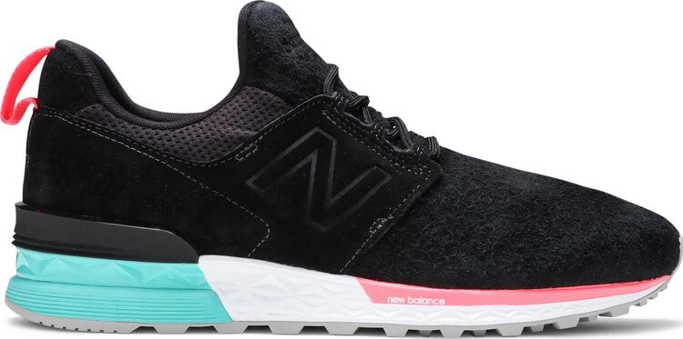 

Кроссовки New Balance 574 Sport 'Black Tidepool', черный