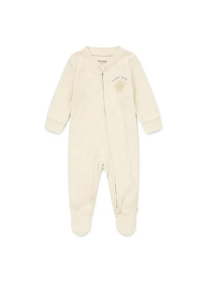 Комбинезон с закрытыми ножками Huggies, марципановый
