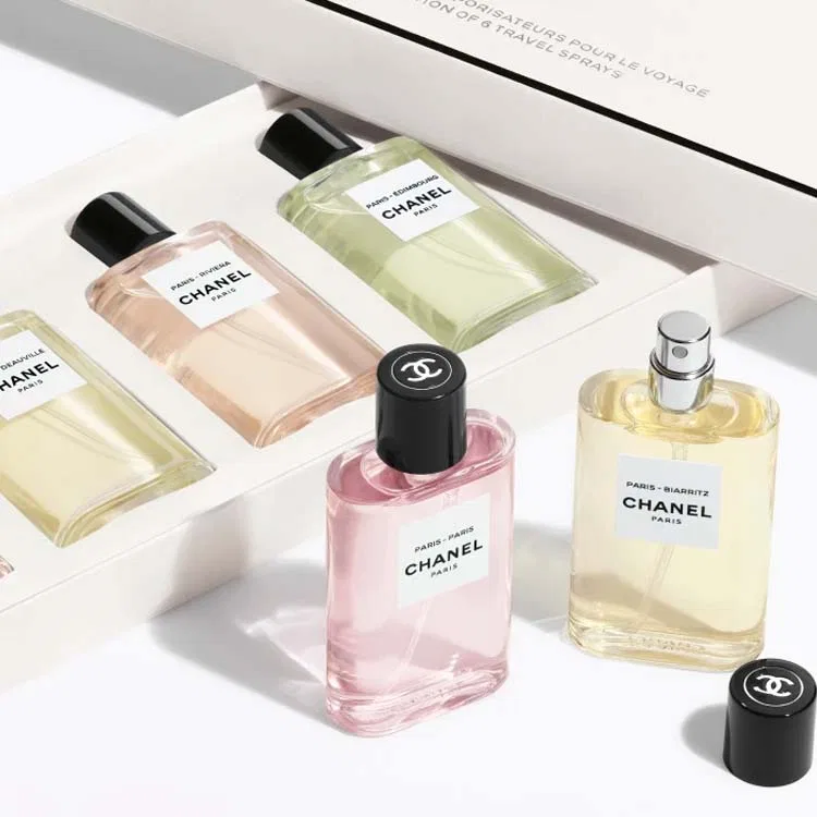 Набор пробников парфюма Les Eaux Eau De Toilette Rose Citrus, 6 шт, CHANEL — фото 3