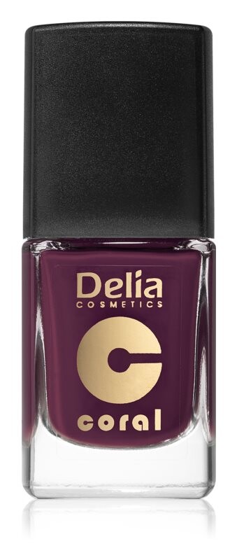 Лак для ногтей Delia Cosmetics Coral Classic, оттенок 525 гet Lucky 11 мл — фото 2