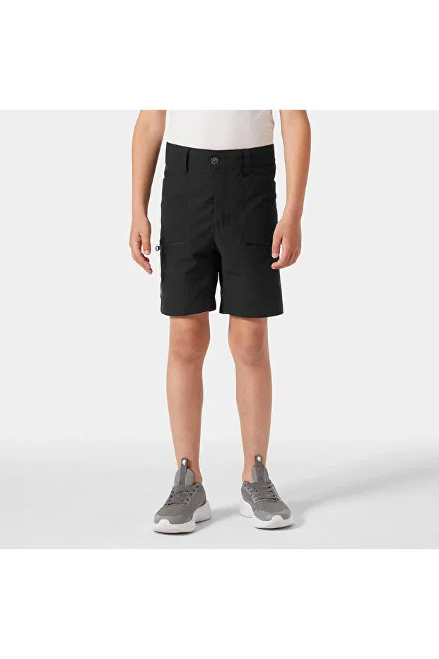 Детские шорты для девочек с принтом Helly Hansen, Black