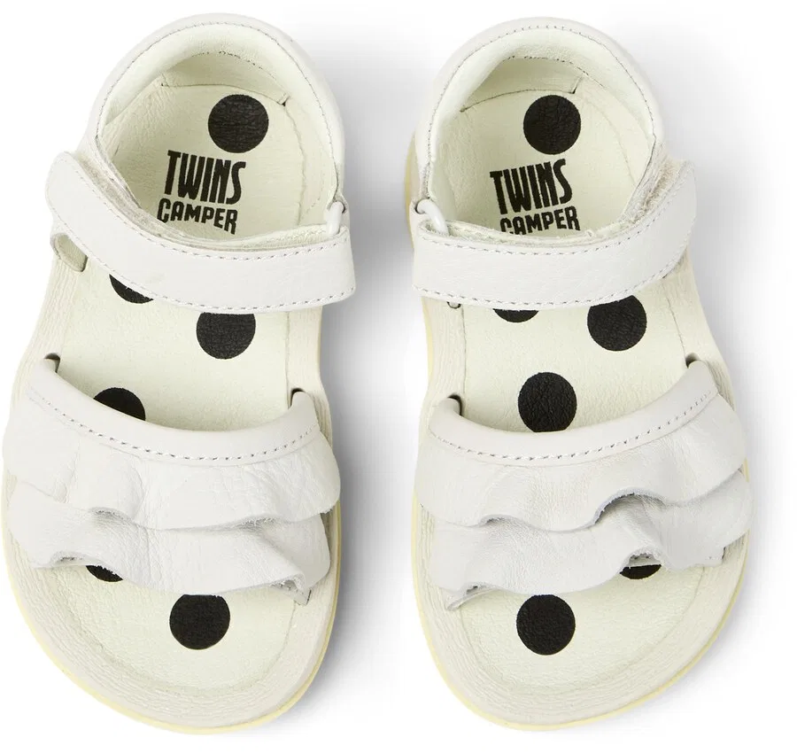 Сандалии CAMPER 'Bicho FW Twins' белого цвета — фото 3